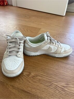 Nike Dunk Women’s Low Next Nature Sneakers in Beige and White